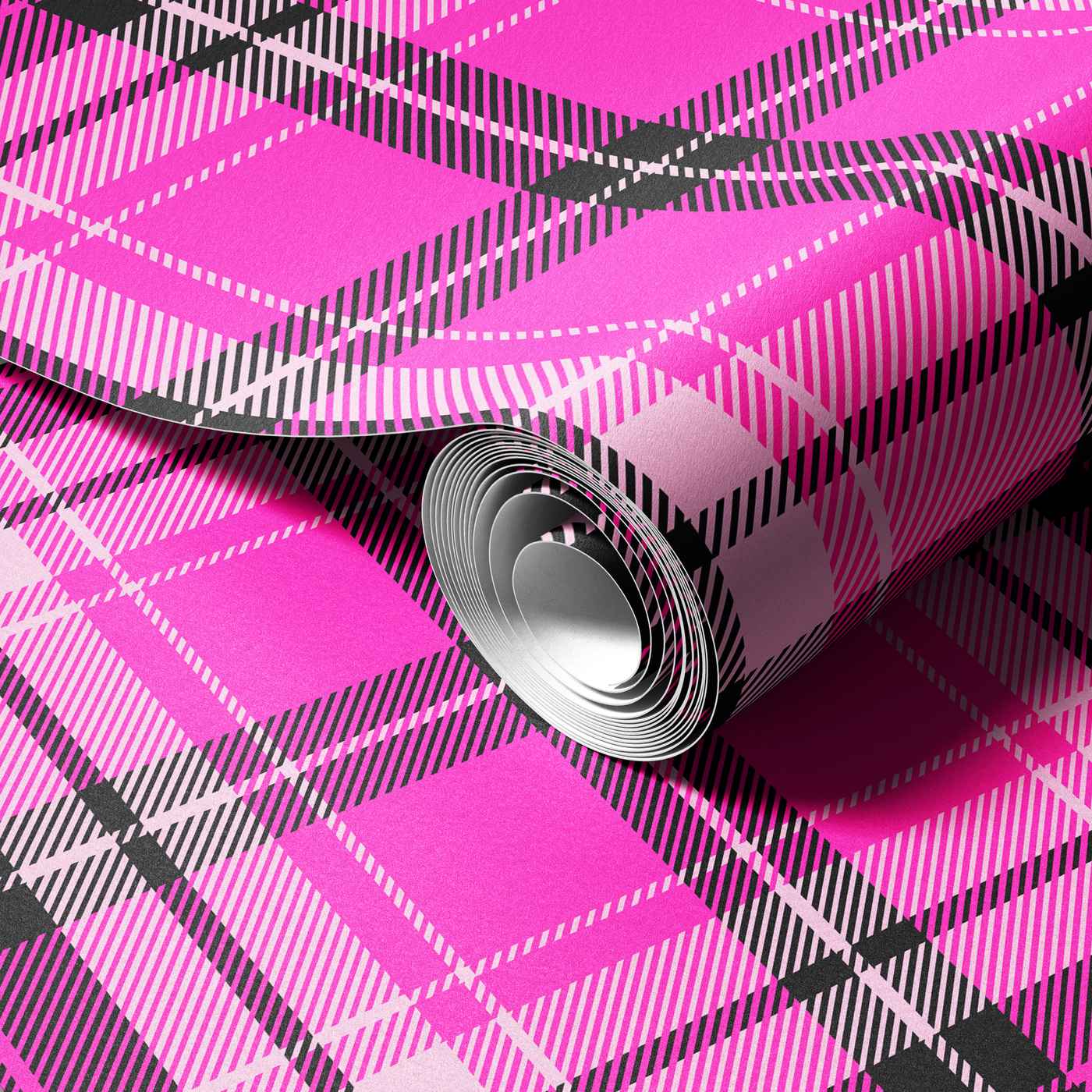 Dark Barbie Plaid